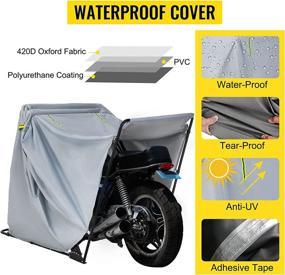 img 3 attached to VEVOR Shed Oxford Motorbike Anti UV