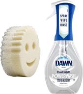 🧼 dawn platinum powerwash spray free & clear + scrub daddy dye free mommy sponge: your ultimate cleaning bundle! logo