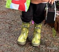 img 1 attached to OAKI Rubber Boots with Handles for Toddler Boys - Quality Shoes review by Julian Locklear