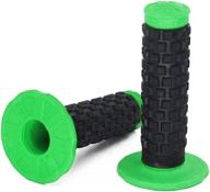 🏍️ high performance green 7/8-inch motorcycle handlebar grips for dirt pit bike atv utv логотип