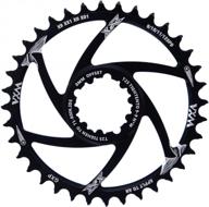 ybeki mtb bicycle chainring -14 sizes available with 3mm or 6mm offset, narrow-wide chainwheel compatible with gxp xx1 x9 xo x01 nx xx gx direct mount crankset logo