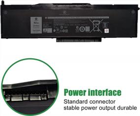 img 2 attached to Long-Lasting Replacement Battery For Dell Latitude 5590/5580/5591 & Precision 3520/3530 Series - VG93N WFWKK