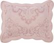 add a touch of elegance to your home with the brylanehome amelia sham pillow - standard, pale rose pink logo