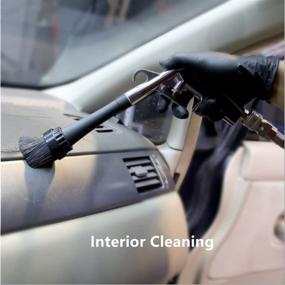 img 3 attached to 💦 Powerful and Efficient Car Interior Washing Gun with Air Pulse Cleaning Nozzle - KIMISS High Pressure Car Washing Equipment Tool