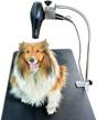 hands-free dog grooming table arms with clamps and hair dryer holder for shelandy pet grooming tools logo