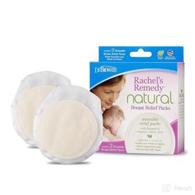 img 4 attached to Dr. Brown's Rachel's Remedy Breast Relief Packs - Natural Solution for Breastfeeding Pain, Mastitis, Clogged Ducts, and Milk Supply, 2 Count