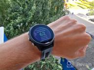 img 2 attached to 🏃 Renewed Garmin 010-01863-22 Forerunner 645 Music: GPS Running Watch with Pay Contactless Payments, Wrist-Based Heart Rate & Music; 1.2-inch, Slate review by Anastazja Steblianko ᠌