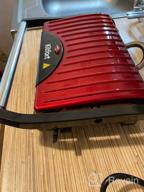 img 2 attached to Sandwich maker Kitfort KT-1609 Panini Maker, red review by Anastazja Kubicka ᠌