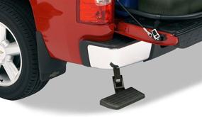 img 4 attached to AMP Research 75302-01A BedStep for Ford F-150 & Raptor (2006-2014) - Retractable Bumper Step, Large - Excludes Flareside - Black