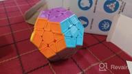 img 1 attached to New Speed Cube Set - 5 Pack Magic Cubes Collection For Kids - Pyramid, Megaminx And More! review by Aaron Allen