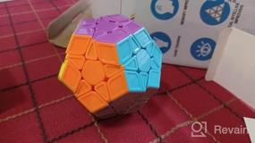 img 6 attached to New Speed Cube Set - 5 Pack Magic Cubes Collection For Kids - Pyramid, Megaminx And More!