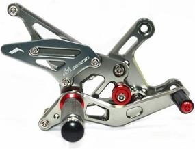 img 1 attached to Rearsets Rear Sets Footpegs CNC Adjustable Compatible With Y