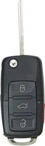 img 4 attached to 🔑 "Keyless2Go Replacement Keyless Entry Remote Car Key Fob for HLO 1J0959753AM or 1J0959753DC Compatible Vehicles