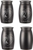 personalized keepsake urns for human or pet ashes - handcrafted and decorative funeral urns with engraving options logo