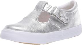 img 4 attached to 👟 Adorable Keds Daphne T Strap Sneaker: Perfect for Toddler Girls' School Uniforms at Shoes