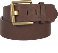 👔 quality leather gary majdell sport men's belts: genuine accessories for style logo