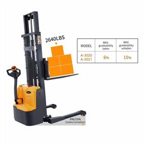 img 3 attached to APOLLOLIFT Electric Pallet Forklift: 2640Lbs Load, 118Inch Lifting Height