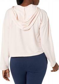 img 3 attached to Mae Women'S Loungewear Cropped Hoodie