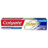 colgate total advanced whitening toothpaste oral care : toothpaste logo