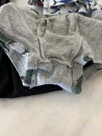 img 1 attached to 🩲 Soft Cotton Briefs for Little Boys - Dinosaur, Truck, and Shark Underwear - Baby, Toddler, Kids - 6-8-9 Pack review by Drew Beckett