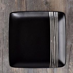 img 1 attached to Stylish & Functional: UUOUU Ceramic Steak Plates For Modern Restaurants & Home Dining