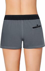 img 3 attached to Quick Dry Women'S Swim Trunks Board Shorts With Inner Liner - Ideal For Sports And Swimwear - Yaluntalun