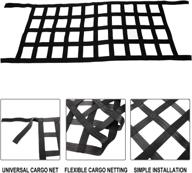 🔒 yaemarine heavy duty cargo net cover for jeep wrangler jk tj jl: top roof storage hammock bed rest network логотип