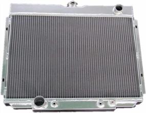 img 2 attached to High-Quality Aluminum Radiator For Fairlane, Mustang, Ranchero (1967-1970) And Cougar (1968) With 24" Core - Ideal For Automotive Replacement