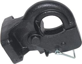 img 2 attached to 🚚 OPENROAD Heavy Duty Pintle Hook Trailer Hitch - 22046lbs GTW, Fits 2-1/2 to 3-Inch Lunette Ring, Mount Required