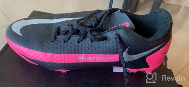 img 1 attached to ⚽ Nike Phantom Academy Soccer Little Girls' Athletic Shoes - Excellence for Budding Soccer Stars review by Erica Clay