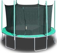 kidwise magic circle 13.6 ft round trampoline with safety cage logo