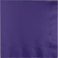 vibrantly elegant: 250 purple touch of 🌸 color 3-ply paper dinner napkins - delicate and durable логотип