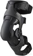 🦵 enhanced protection: pod k4 2.0 knee braces in graph/black - m/l logo