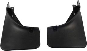 img 1 attached to 🚘 Premium Front and Rear Mud Flaps for Lincoln MKX 2016 (Premiere, Reserve, Select, Black Label Trims) - 4PCS Splash Guards Mudflaps