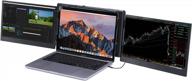 gretutu triple portable monitor laptop usb 13", 1920x1080p, 60hz, ‎monitor2021, hd, ips logo