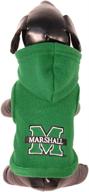 marshall thundering fleece hooded xx large logo