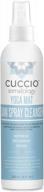 cuccio somatology yoga mat sani spray cleanser: natural deodorizer & deep cleaning with eucalyptus - 8 oz logo