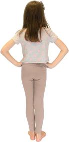 img 1 attached to 👧 Cotton Long Leggings for Girls' Clothing by Vivians Fashions at Leggings