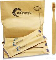 🦷 get a perfect smile with dr perfect bamboo toothbrush: natural bristles for superior oral care logo