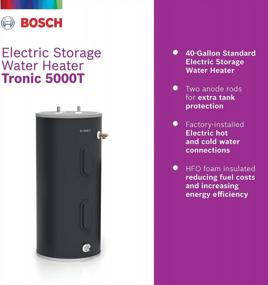 img 3 attached to Bosch Thermotechnology Tronic 5000 T 40-Gallon Standard Electric Storage Water Heater (ES40M)