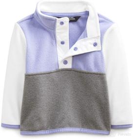 img 1 attached to 👶 The North Face Baby Glacier Quarter Snap Sweatshirt