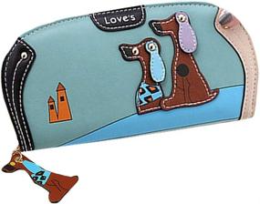 img 1 attached to KENNEDY US Leather Cartoon Multiple Women's Handbags & Wallets via Wallets