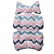 kakiblin car seat insert for toddlers - support pillow and liner for baby stroller & pram, head and body cushion, neck support pad for toddler, wave design logo