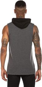 img 2 attached to COOFANDY Bodybuilding Sleeveless Pullover Sweatshirt Men's Clothing ... Active
