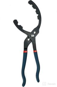 img 4 attached to ⚙️ 16-Inch Adjustable Oil Filter Wrench – ATNHYING Large Pliers for Engine Filters, Conduit, and Fittings; Universal Tool with No-Slip Grip for Efficient Oil Filter Removal