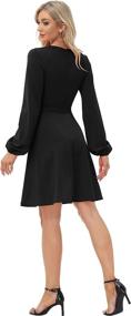 img 2 attached to Ladies Funeral Vintage Dresses BlackXL Women's Clothing in Dresses