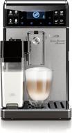 saeco granbaristo avanti super-automatic espresso machine with wi-fi connectivity, stainless steel (model hd8967/47) logo