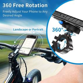 img 3 attached to SPORTLINK Metal Bike Phone Mount Car Electronics & Accessories