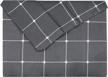premium full size lirex duvet cover: soft brushed microfiber, wrinkle/fade resistant, zipper closure, machine washable logo
