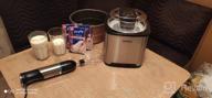 img 1 attached to Ice cream maker Kitfort KT-1809 stainless steel review by Franciszka Koliber ᠌